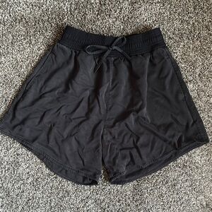 Lululemon Black Drawstring Shorts